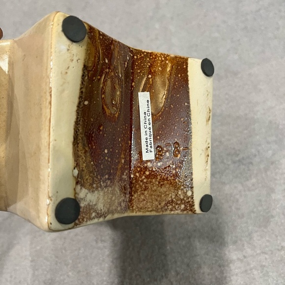 Star-Shaped ceramic Plant pot Holiday Ornament Holder EUC - Picture 4 of 6